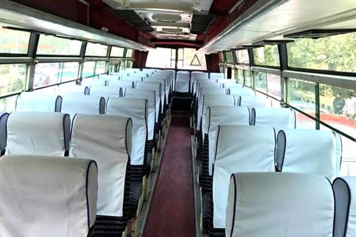40 seater bus booking in delhi